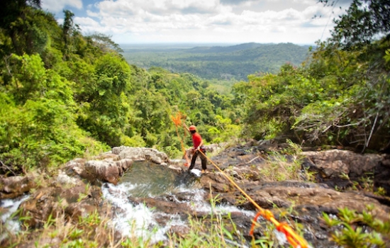 Waterfall Rappelling at Bocawina
