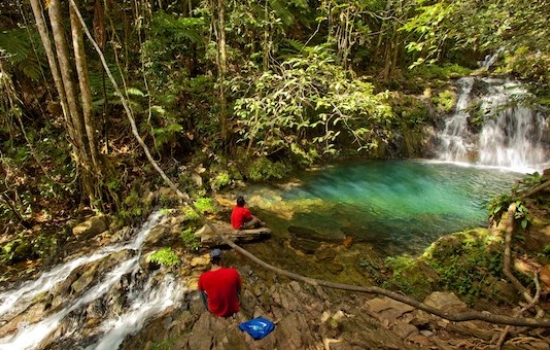 Waterfall at Bocawina