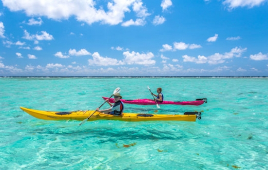 Tropical kayaking tour