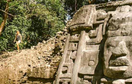 Mayan ruins of Lamanai