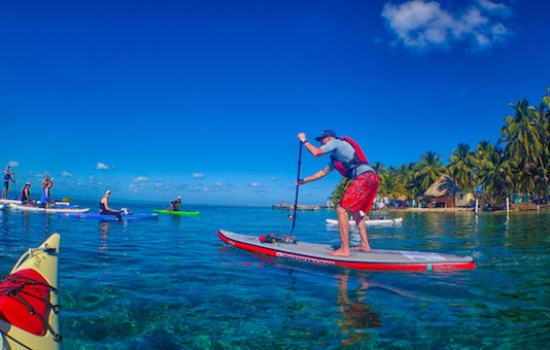 Norm Hann at Tobacco Caye