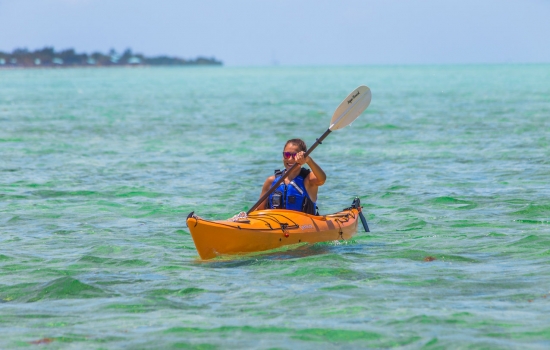 Kayaking Belize