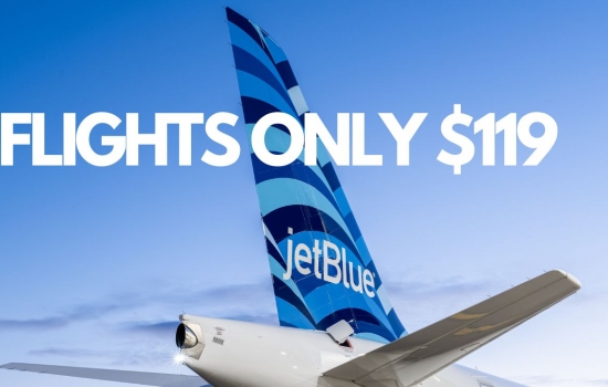 Jet Blue flights 119 USD