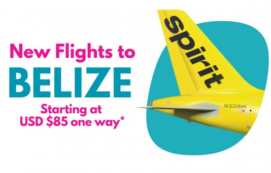 Non-stop Belize Flights with Spirit Airlines