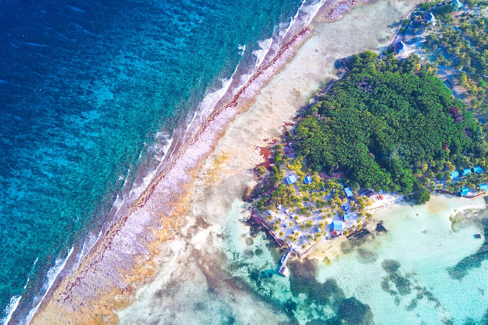 Southwest Caye on Glover's Reef Atoll