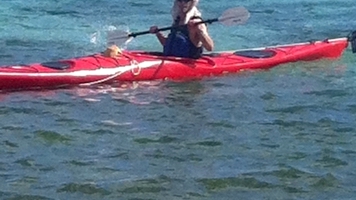 Kayaking Glover's Reef Belize