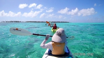 Kayaking Lighthouse Reef Belize