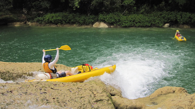 Paddling the Moho River
