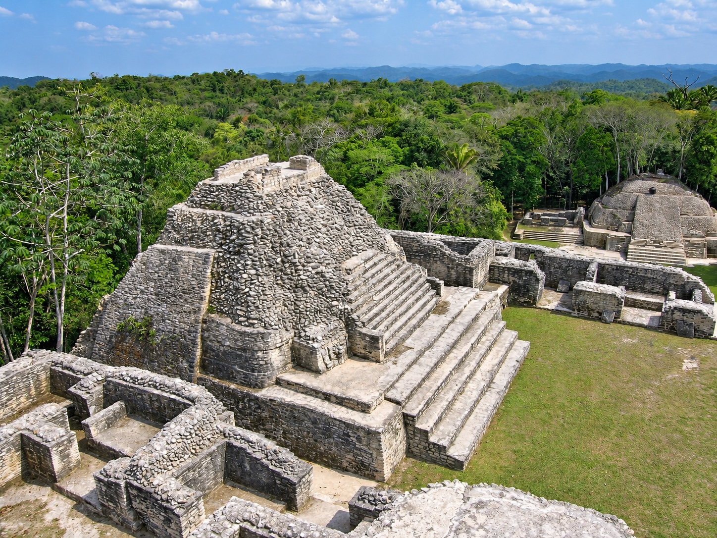 Temple at Caracol, Belize