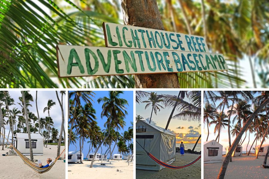 Lighthouse Reef Basecamp on HalfMoon Caye