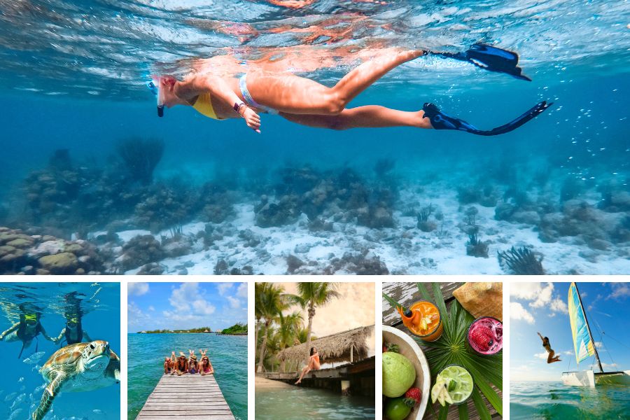 Images of Thatch Caye