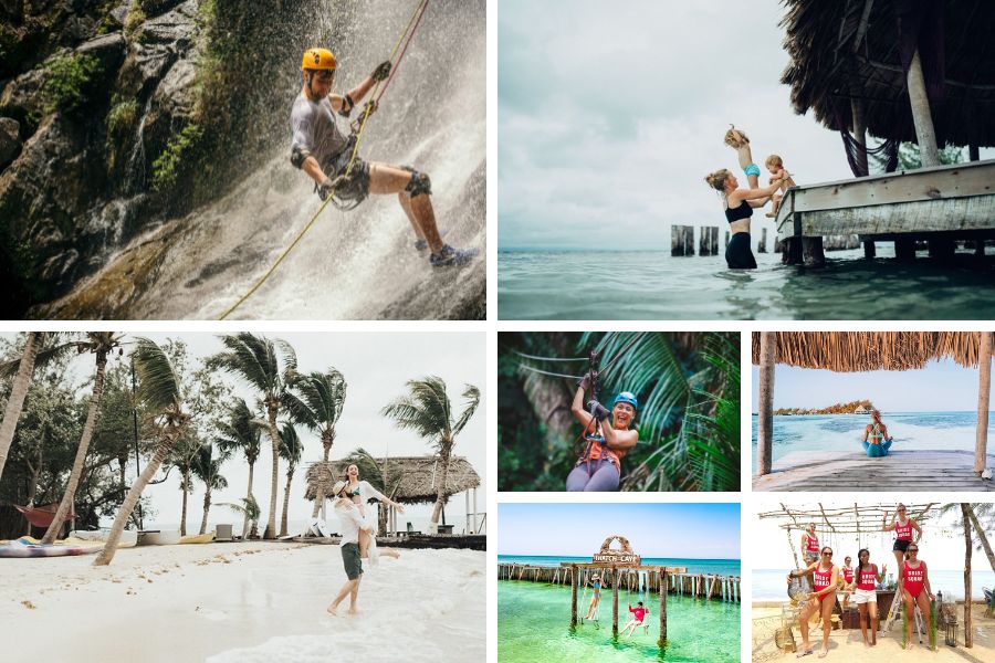 people at Rainforest and Reef locations